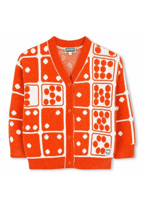 Cardigan con stampa KENZO KIDS | K61914421